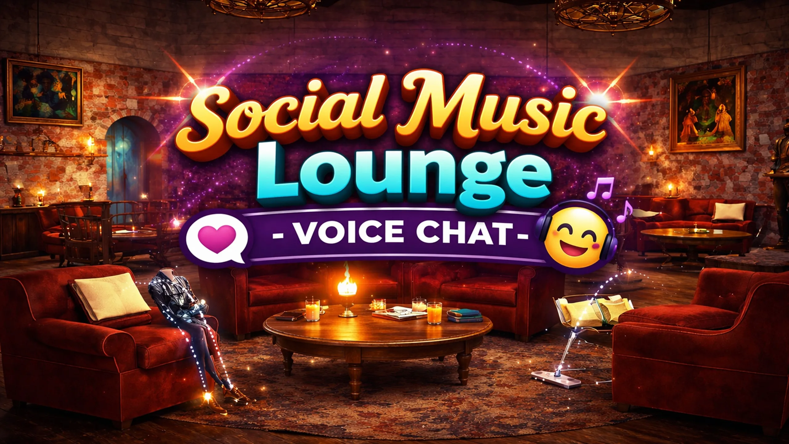 Social Music Lounge - Voice Chat