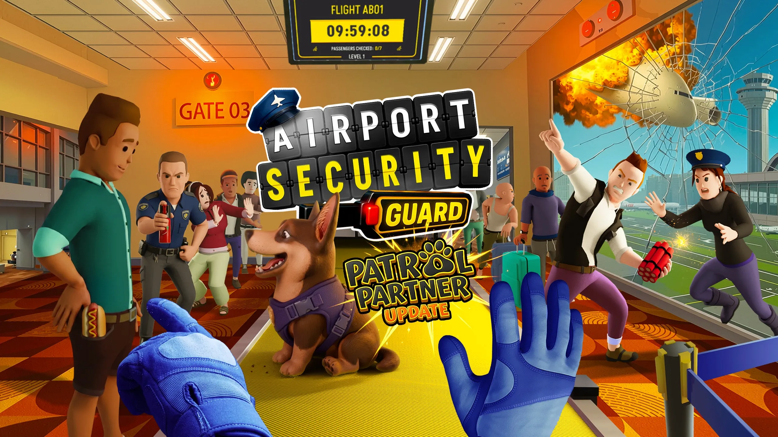 Airport Security Guard